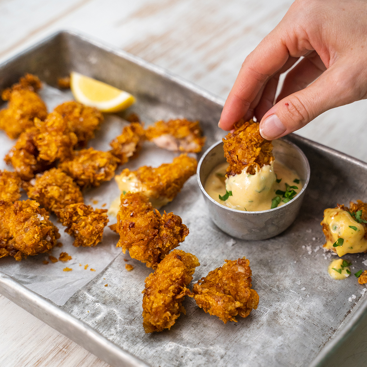 Homestyle Popcorn Chicken Waitoa free range chicken