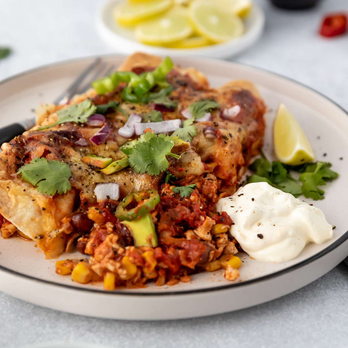 Chicken Mince Enchiladas Waitoa free range chicken