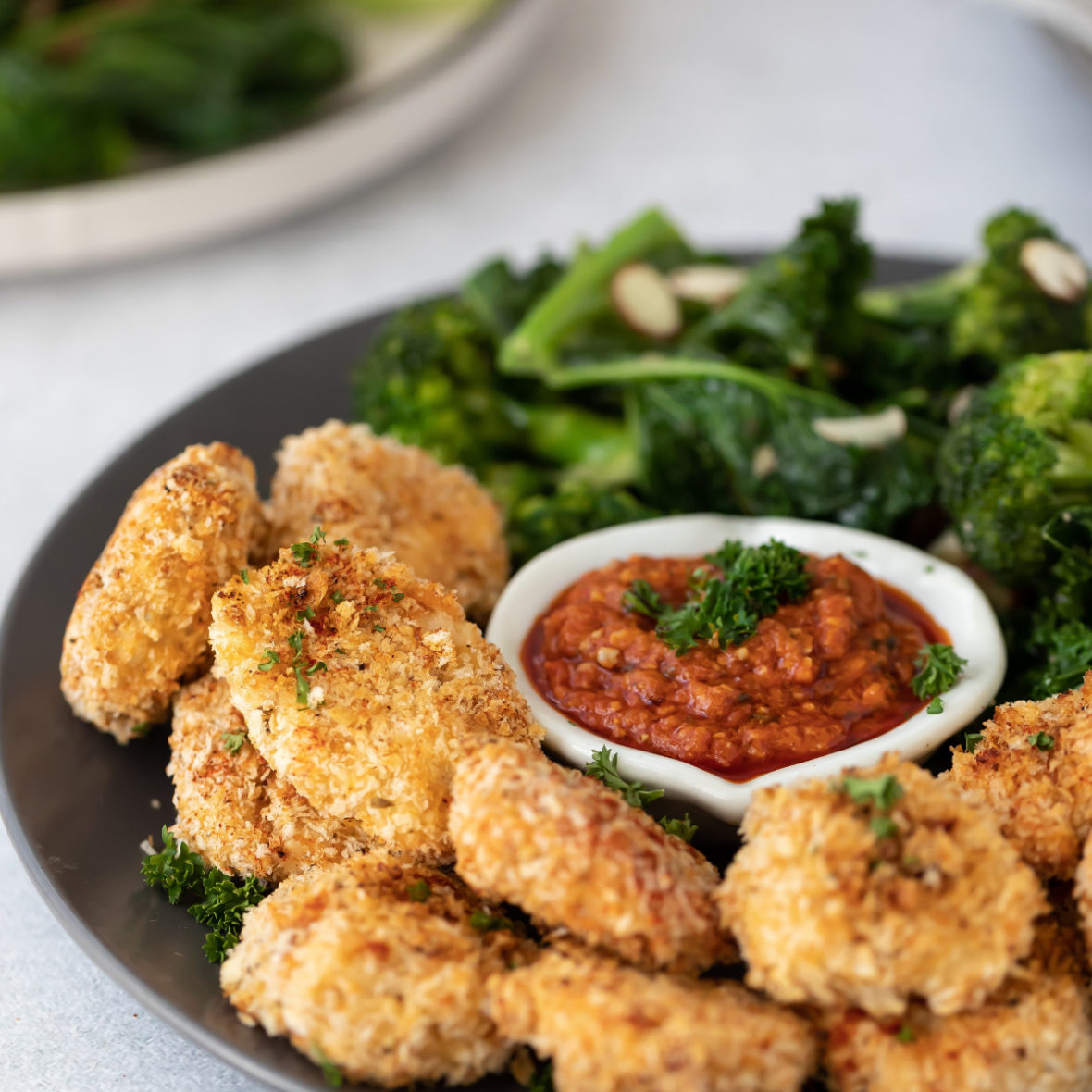 Chicken Nuggets with Wintery Sides - Waitoa free range chicken
