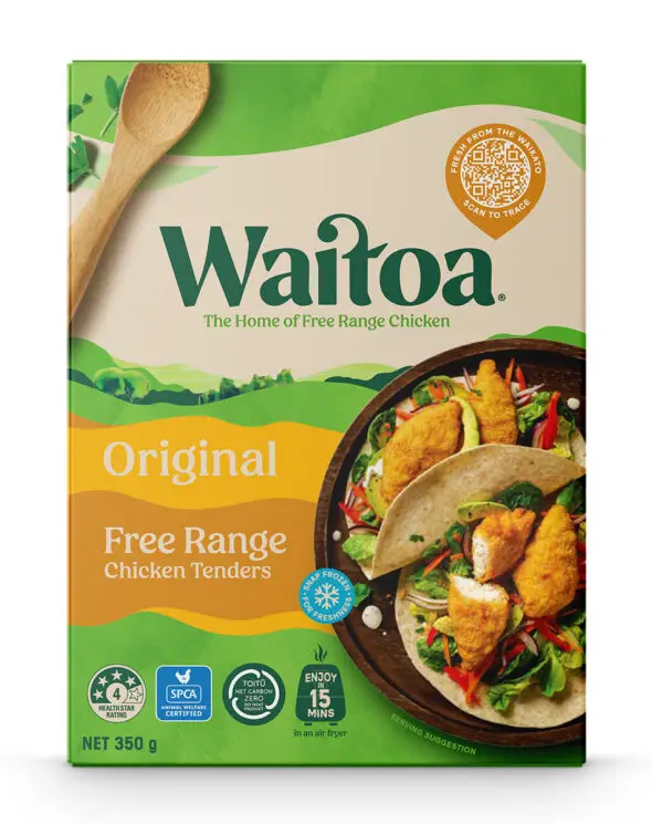 Waitoa Free Range FR chicken tenders square
