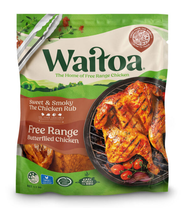 Butterfly chicken chicken rub square