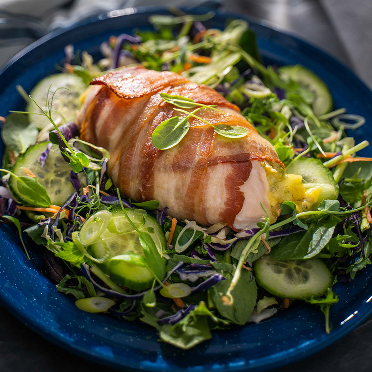 Bacon Guacamole Chicken Bombs Waitoa free range chicken